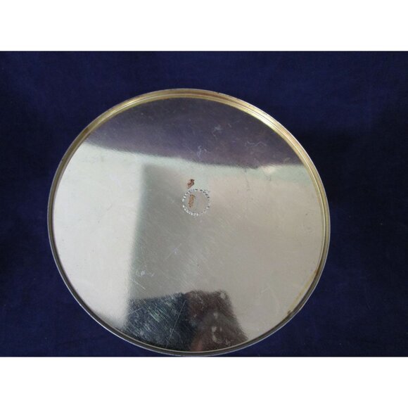 Daher Cloisonne Style 1970s Vintage Hand Painted Floral Biscuit Tin with Lid GUC - Picture 13 of 14